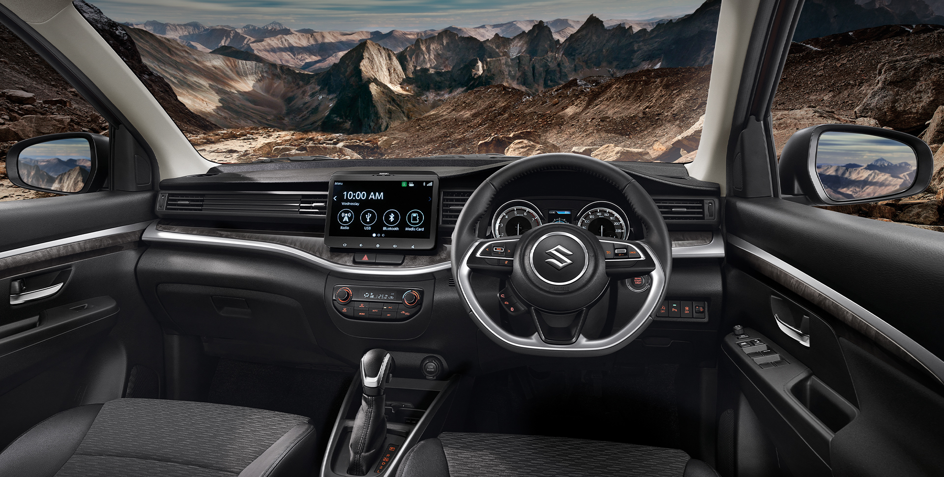 Interior Suzuki XL7 — Dasbor Premium
